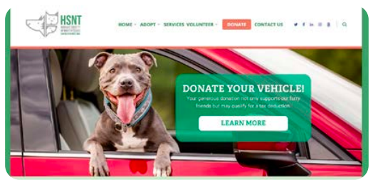 The Humane Society of North Texas homepage